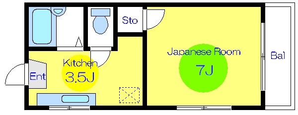 コーポ安田 間取り