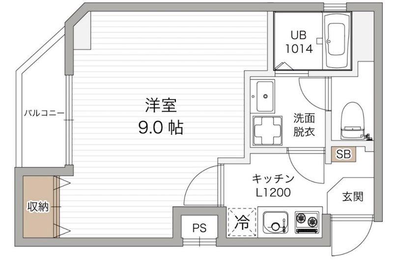 レピュア西葛西レジデンス 101号室 間取り
