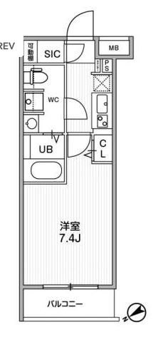 GENOVIA京成立石Ⅳスカイガーデン 間取り図