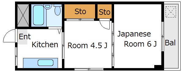 メゾンこちや  間取り