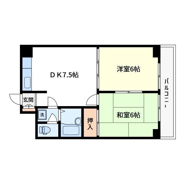 サンクレスト 間取り図