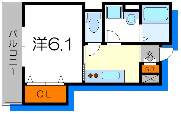 ヴィラクリーンホワイトⅡ 間取り