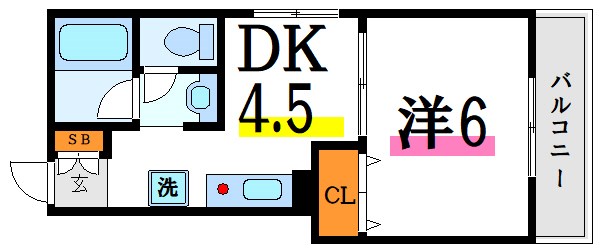 スクエアST 間取り図