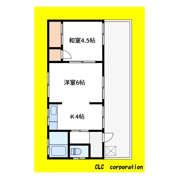 岩島コーポ 間取り