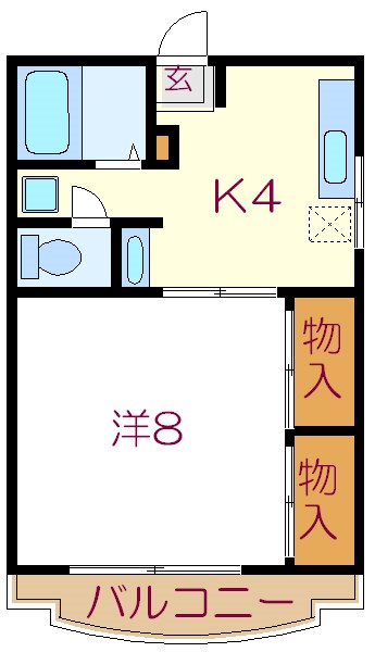 第３メゾン芳賀 間取り図