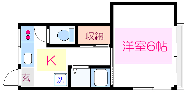 成瀬アパート 間取り