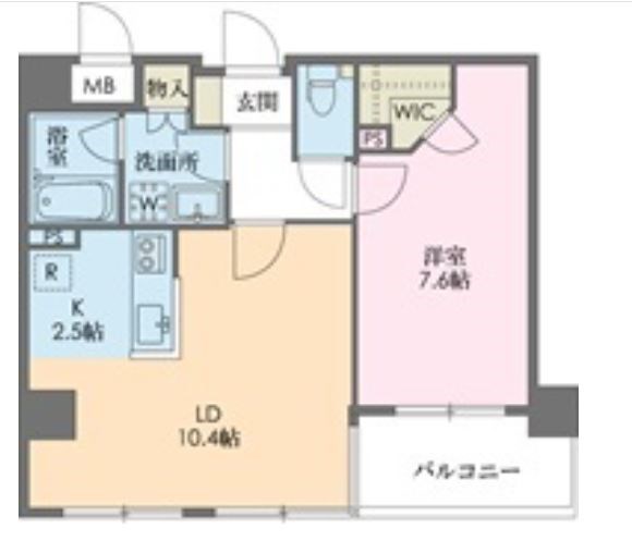 シャンティ住吉  間取り