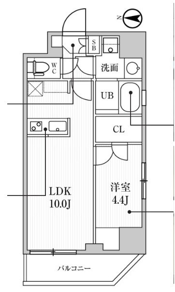 シーズンフラッツ住吉 間取り