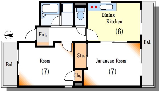 鎗田ビル 間取り図