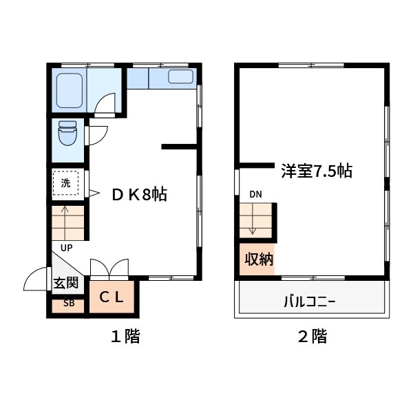 鹿骨１丁目戸建 間取り