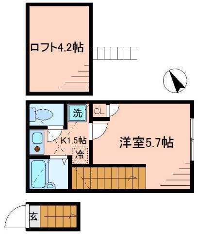 マーキュリー平井 間取り