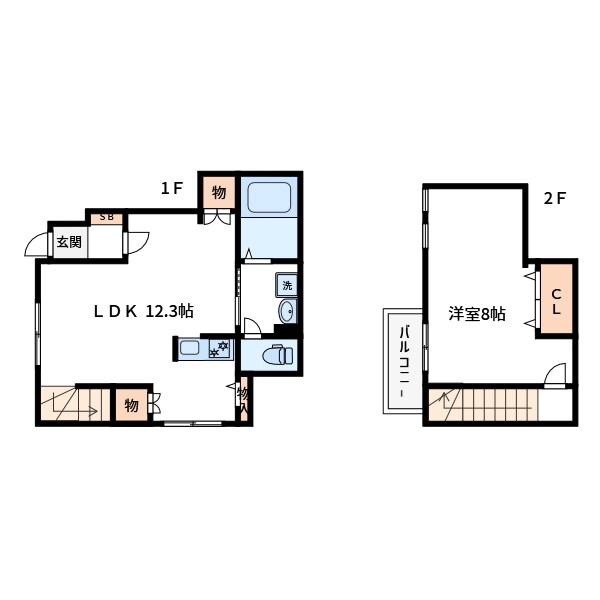 Yメゾン 間取り図