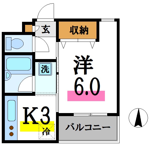 サウザンドハイム 間取り図