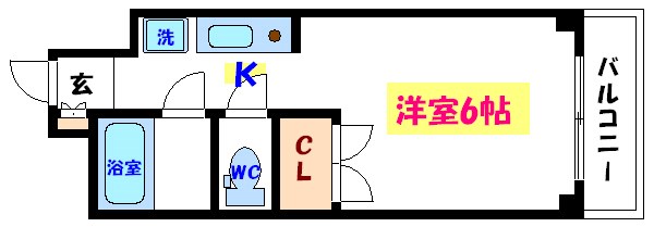 シャンブル亀戸 間取り