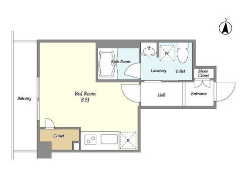 アーバンフォート住吉  間取り図