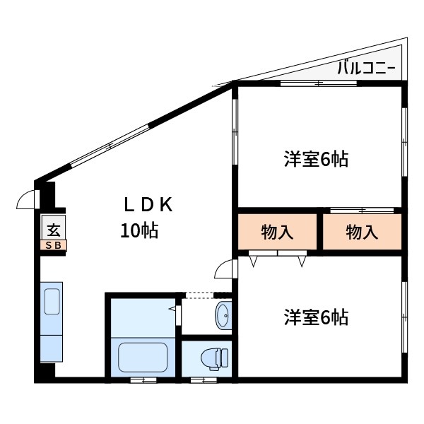 ヴリコラージュSAKATA 間取り