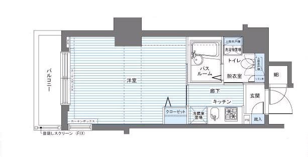 レジディア銀座東 間取り