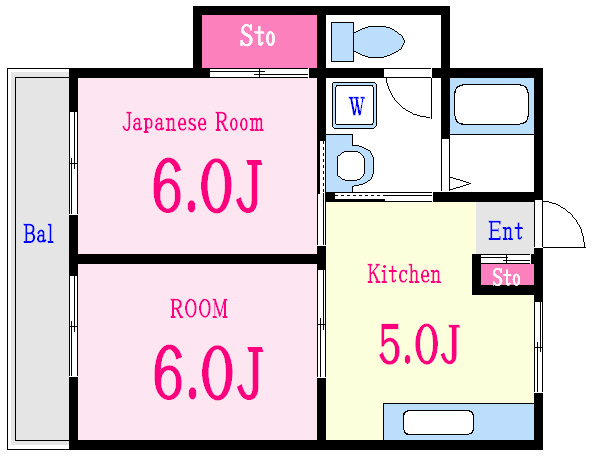 メゾンクレール 間取り図