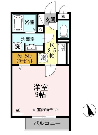 メゾンクレール墨田  間取り図