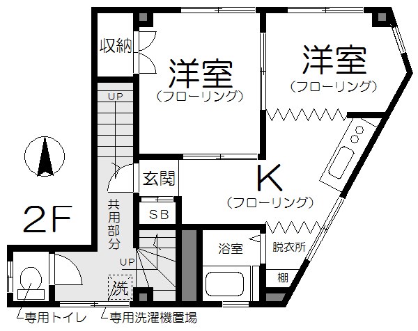 西村ビル 間取り