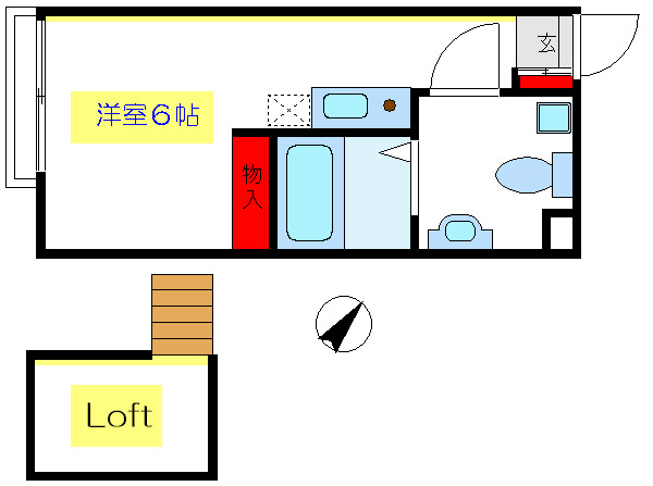 フローラ２ 間取り