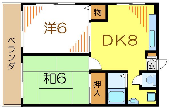 ファミリーハウス  間取り図