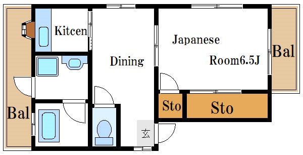 ことぶきハイツ   間取り