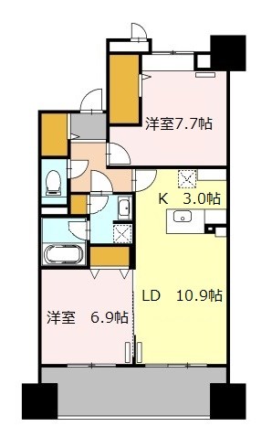 ロイヤルパークスシーサー南千住 間取り図