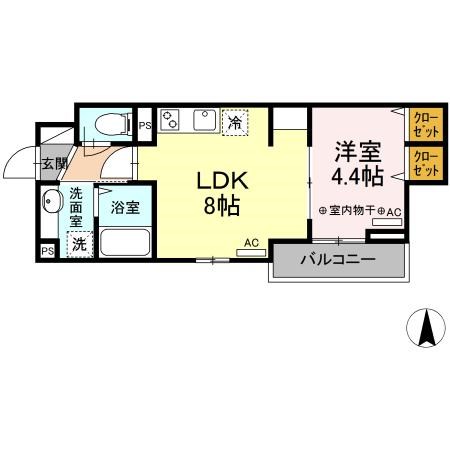 アヴァンス東日暮里 間取り