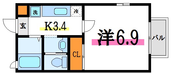 グラントールⅢ   間取り