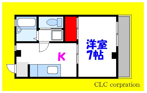 矢島ハイツ 間取り