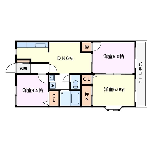 ガーデンヒル牛込 間取り図