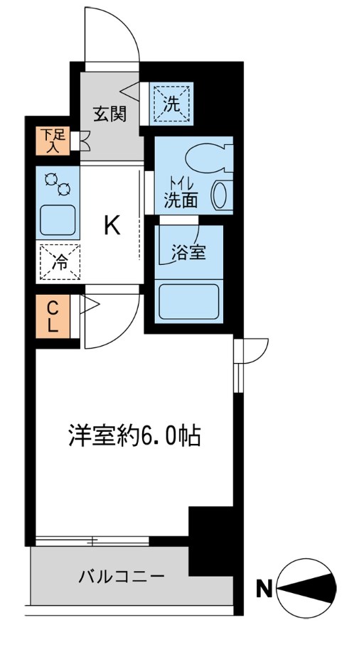 KDXレジデンス大島 間取り図