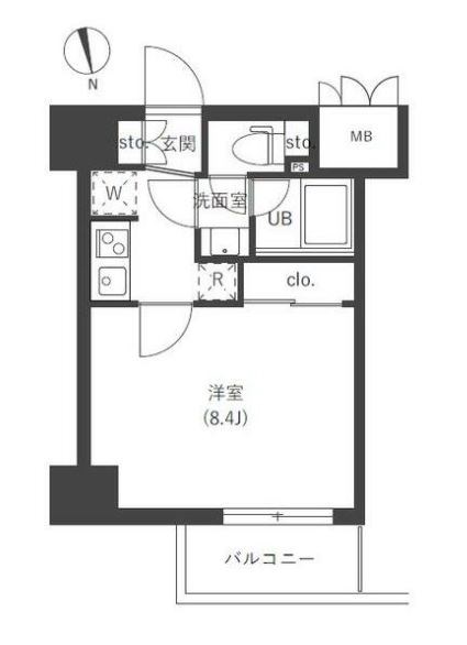 木場レジデンス壱番館 間取り