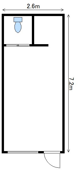 篠崎2丁目テナント 間取り図