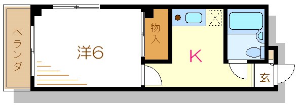 小林ビル 303号室 間取り