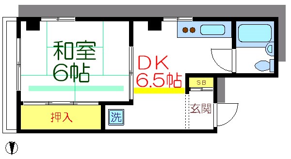 ＫＯＵビル 間取り