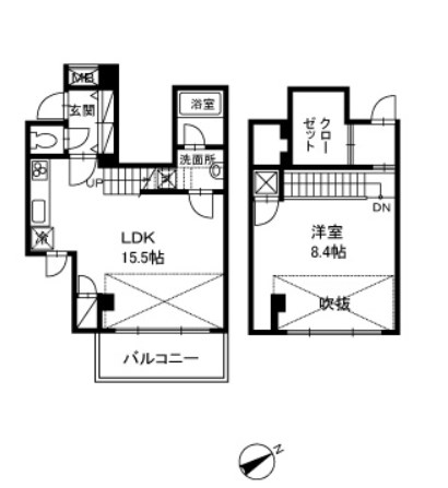 ベルエキップ 間取り