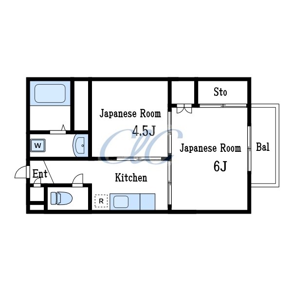 ソネット瑞江 間取り図