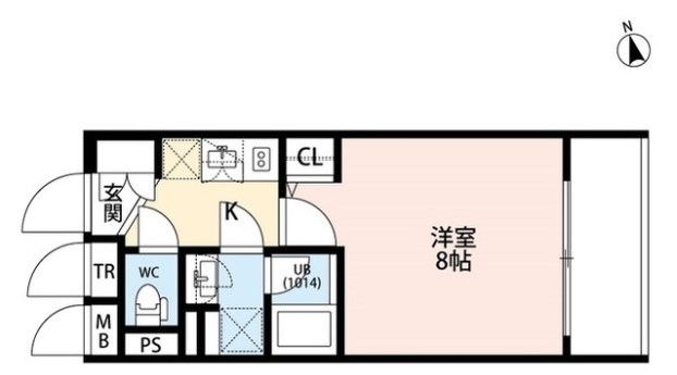 プレール・ドゥーク門前仲町Ⅱ 間取り