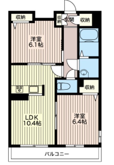 セレッソ  間取り図