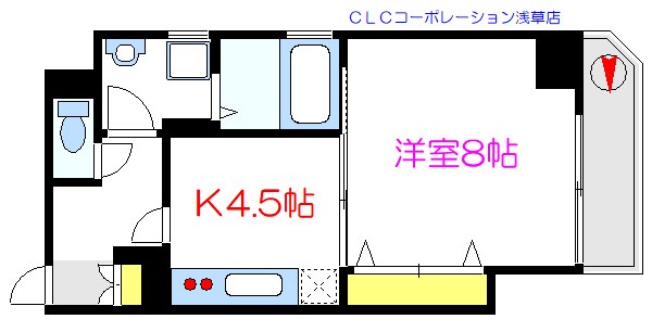 五番館  間取り