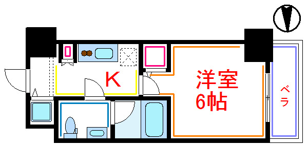 プラシア北千住 間取り