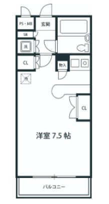 ワコーレ大島 間取り