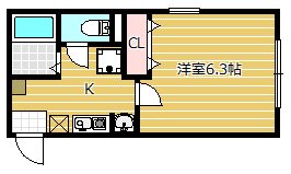 リーヴェルポート四ツ木Axis 間取り図