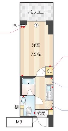 MFPRコート木場公園  間取り