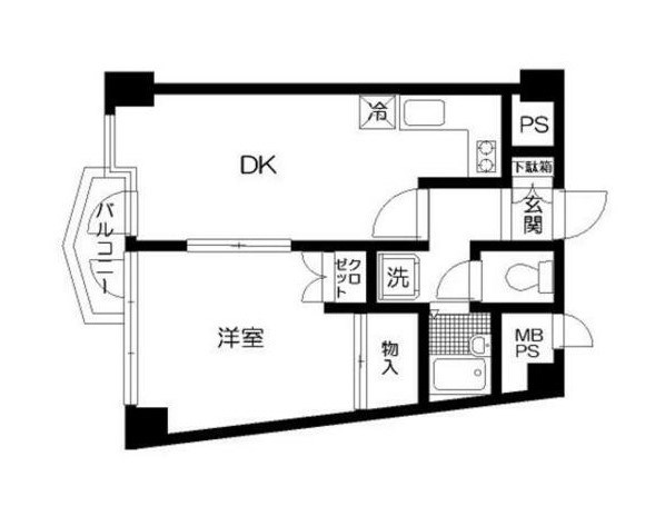 日神パレス立石 間取り