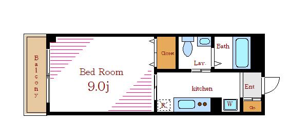 ドエルしのざき  間取り図