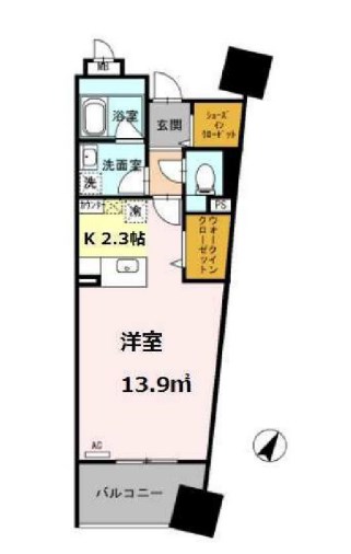 ロイヤルパークスシーサー南千住 間取り