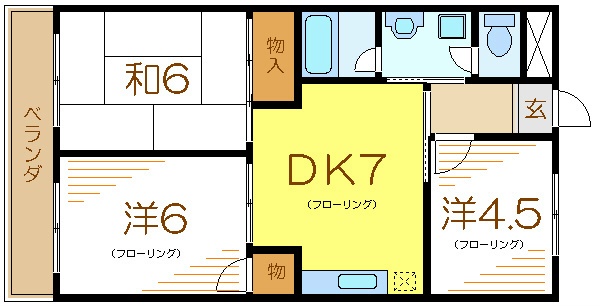 ファミールプラザ 間取り図